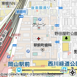 岡山県宅地建物取引業協会（一般社団法人）　岡山西支部周辺の地図