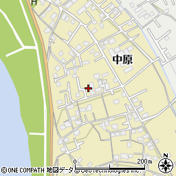 岡山県総社市中原884-14周辺の地図