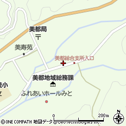 島根県益田市美都町都茂1826-3周辺の地図