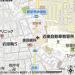 にぎり長次郎 東大阪菱屋店周辺の地図