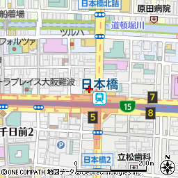 日本橋３８番館周辺の地図