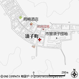 島根県益田市須子町58-10周辺の地図