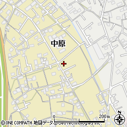岡山県総社市中原834-8周辺の地図