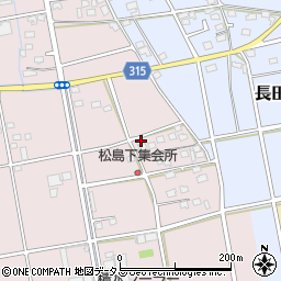静岡県浜松市中央区松島町519周辺の地図