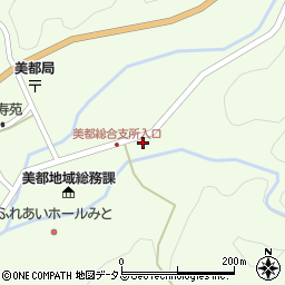島根県益田市美都町都茂1261周辺の地図