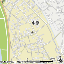 岡山県総社市中原880-18周辺の地図