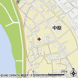 岡山県総社市中原884周辺の地図