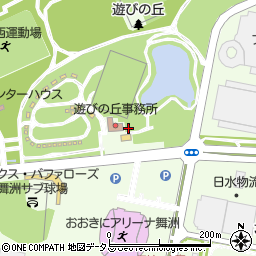 大阪舞洲ドッグウォーキング周辺の地図