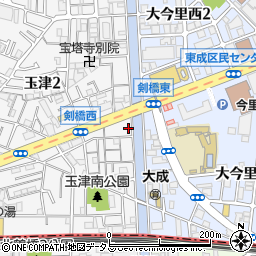 博信堂　和楽器店周辺の地図