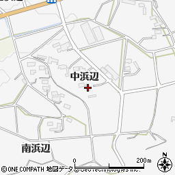 愛知県豊橋市西七根町中浜辺83周辺の地図