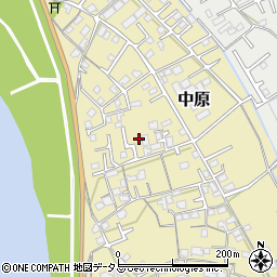 岡山県総社市中原884-13周辺の地図
