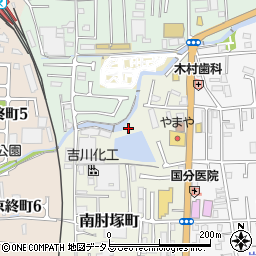 奈良県奈良市南肘塚町152周辺の地図