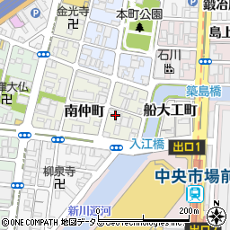 兵庫県神戸市兵庫区磯之町周辺の地図