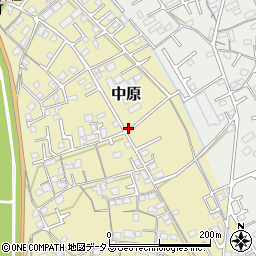 岡山県総社市中原835-1周辺の地図