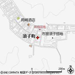 島根県益田市須子町58-11周辺の地図