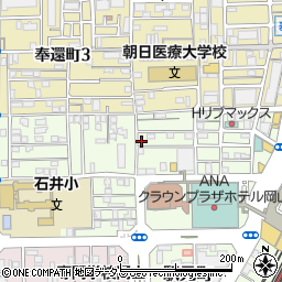 三沢旗幕染工店周辺の地図