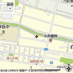 静岡県浜松市中央区白羽町2495周辺の地図