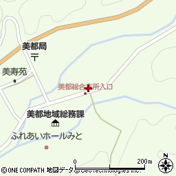 島根県益田市美都町都茂1821周辺の地図