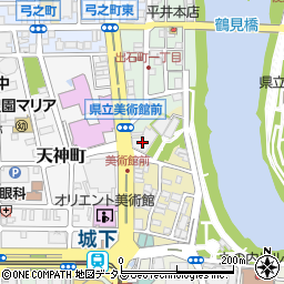 岡山教育事務所　教職員課周辺の地図