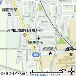 岡山県岡山市東区目黒町150-32周辺の地図