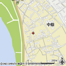 岡山県総社市中原884-8周辺の地図