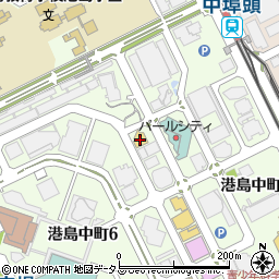 セブンイレブン神戸港島中町６丁目店周辺の地図