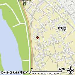 岡山県総社市中原898-8周辺の地図