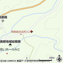 島根県益田市美都町都茂1260周辺の地図