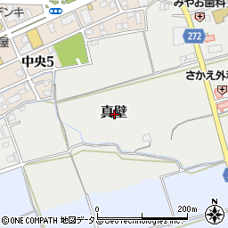 岡山県総社市真壁周辺の地図