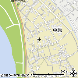 岡山県総社市中原884-11周辺の地図