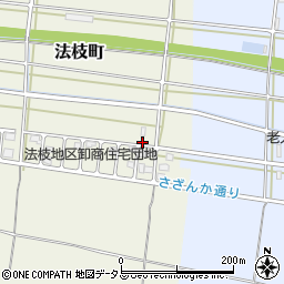 静岡県浜松市中央区法枝町1204周辺の地図