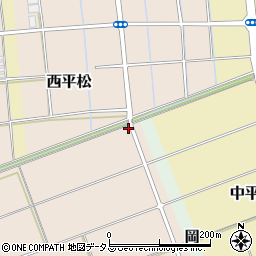 静岡県磐田市西平松59周辺の地図