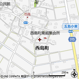 静岡県浜松市中央区西島町492周辺の地図