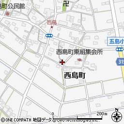 静岡県浜松市中央区西島町468周辺の地図