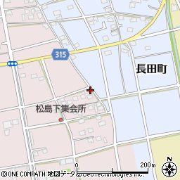 静岡県浜松市中央区松島町514周辺の地図