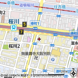 東洋テック株式会社　本社阿倍野営業部周辺の地図