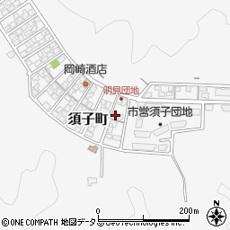 島根県益田市須子町58-12周辺の地図