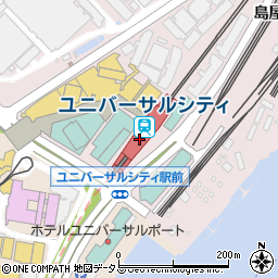 セブンイレブンハートインＪＲＵＣ駅改札口店周辺の地図