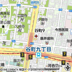 谷九城福ビル周辺の地図