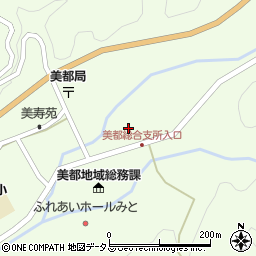 島根県益田市美都町都茂1823-1周辺の地図