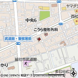 総社商工会館周辺の地図