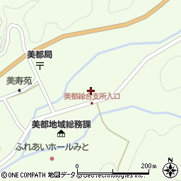 島根県益田市美都町都茂1818周辺の地図