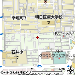 岡山県岡山市北区寿町6-32周辺の地図