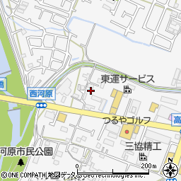 兵庫県神戸市西区玉津町西河原174周辺の地図