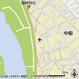岡山県総社市中原898-4周辺の地図