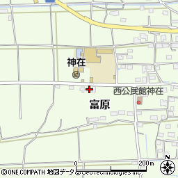 岡山県総社市富原431周辺の地図