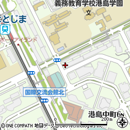 神戸パークシティ内郵便局 ＡＴＭ周辺の地図
