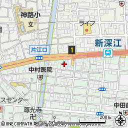 上野歯車工作所周辺の地図