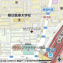株式会社リブマックス　岡山駅前店周辺の地図