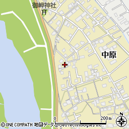 岡山県総社市中原898-5周辺の地図